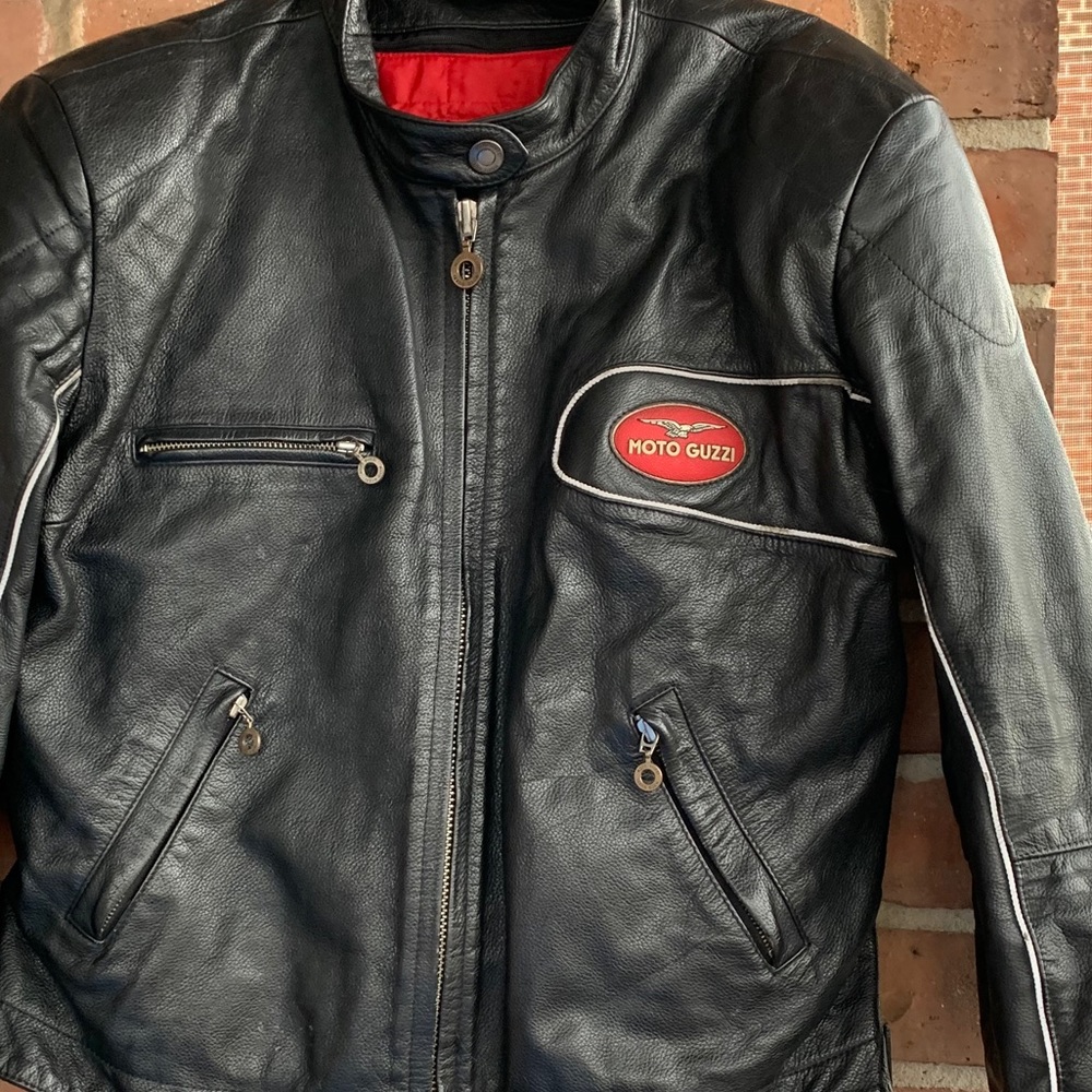 Moto Guzzi leather jacket